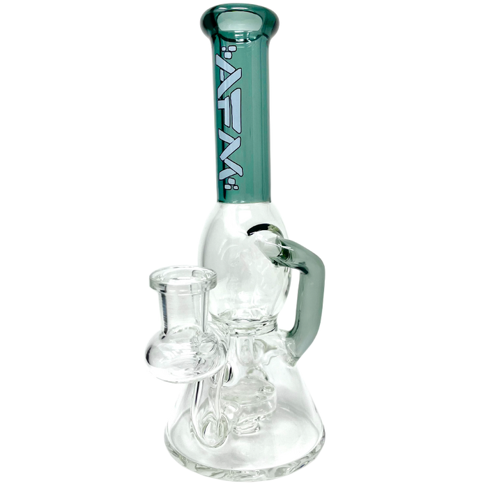 8" AFM Bubble Glass Recycler Dab Rig