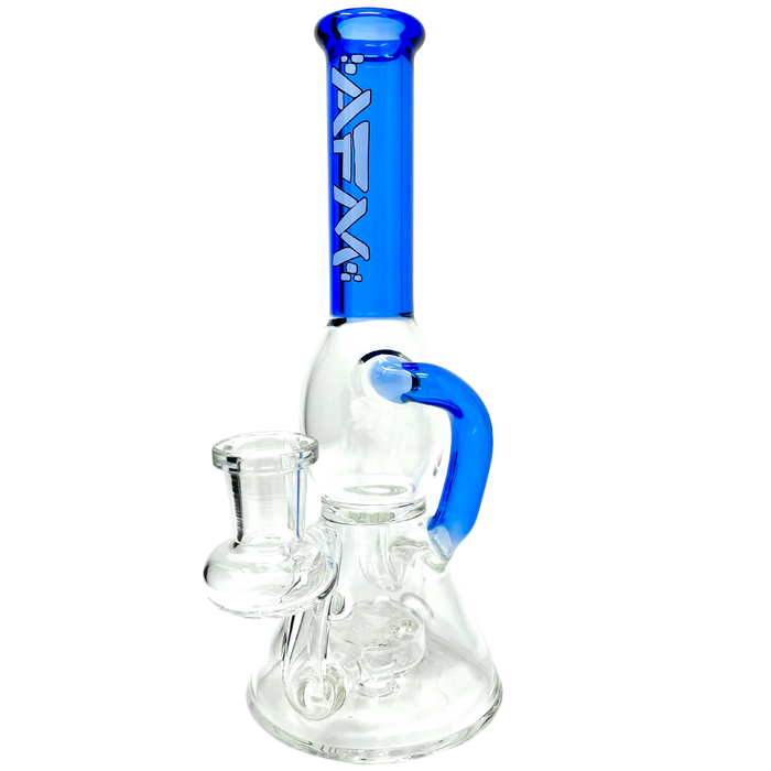 8" AFM Bubble Glass Recycler Dab Rig