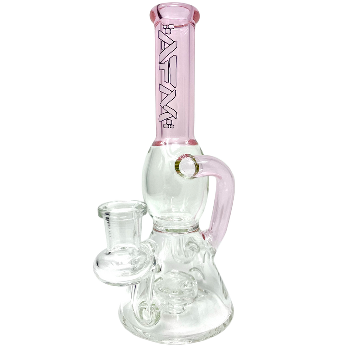 8" AFM Bubble Glass Recycler Dab Rig