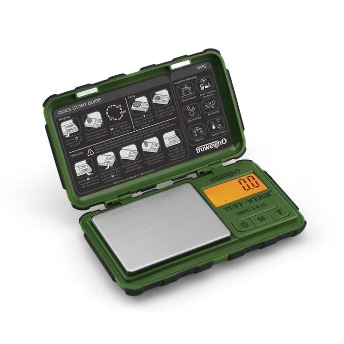 Truweigh Tuff-Weigh Scale - 1000g x 0.1g - Olde Smoke Shop