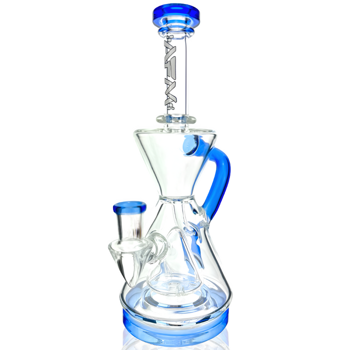 9" AFM Magnolia Color Lip Recycler Dab Rig