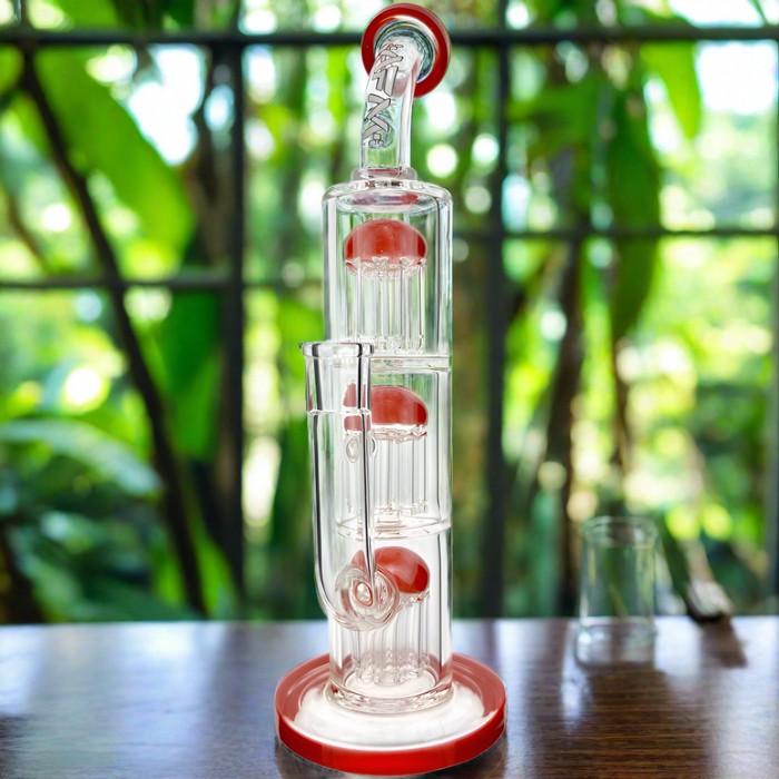 11.5" AFM Glass Triple Arm Perc Glass Dab Rig