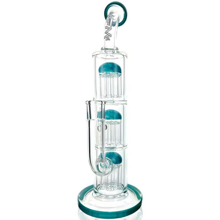 11.5" AFM Glass Triple Arm Perc Glass Dab Rig