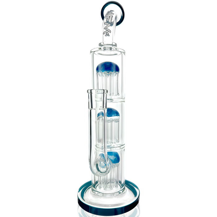 11.5" AFM Glass Triple Arm Perc Glass Dab Rig