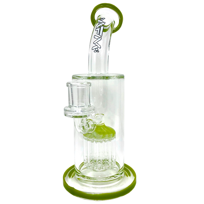 9" AFM Groovy Arm Perc Glass Dab Rig