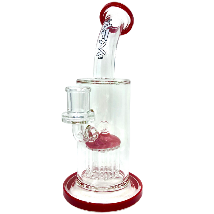 9" AFM Groovy Arm Perc Glass Dab Rig