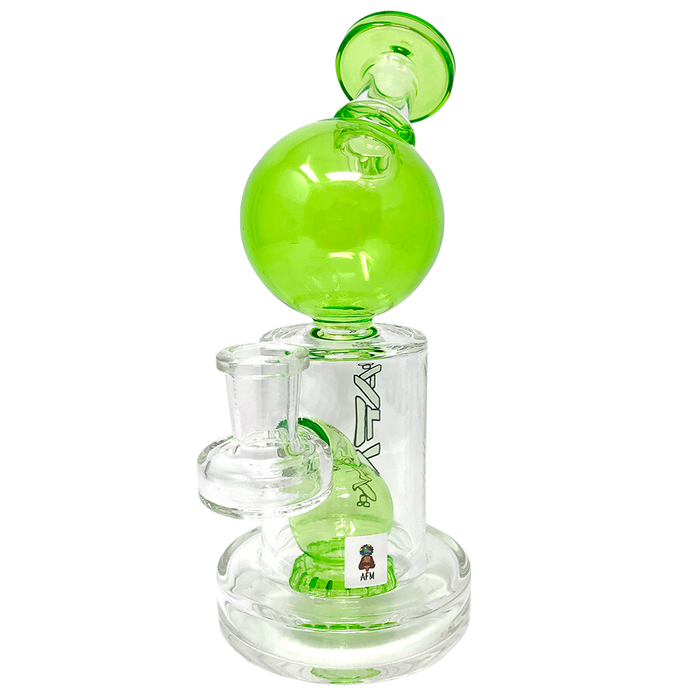 8" AFM Bubble Head Glass Dab Rig