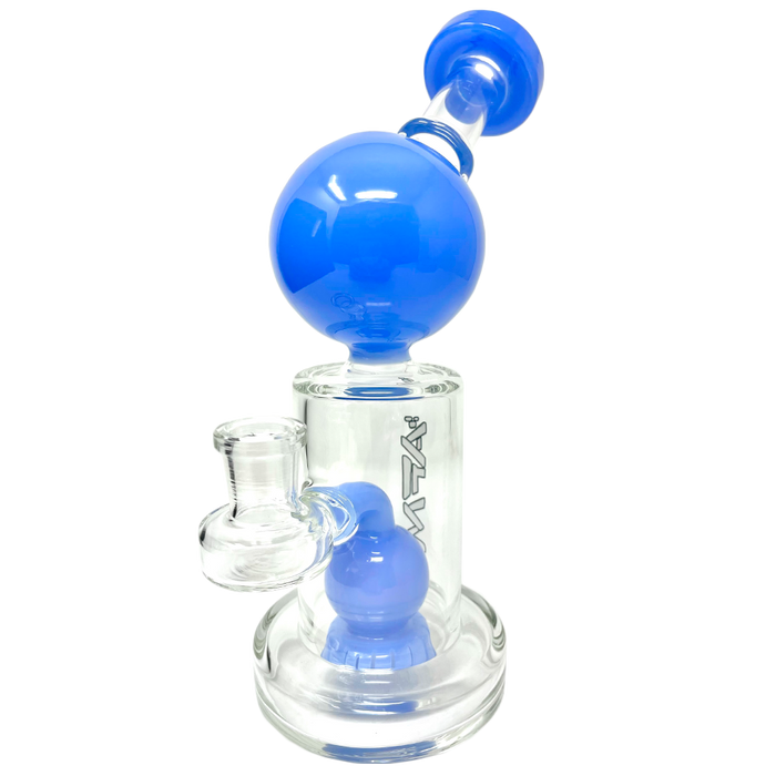 8" AFM Bubble Head Glass Dab Rig