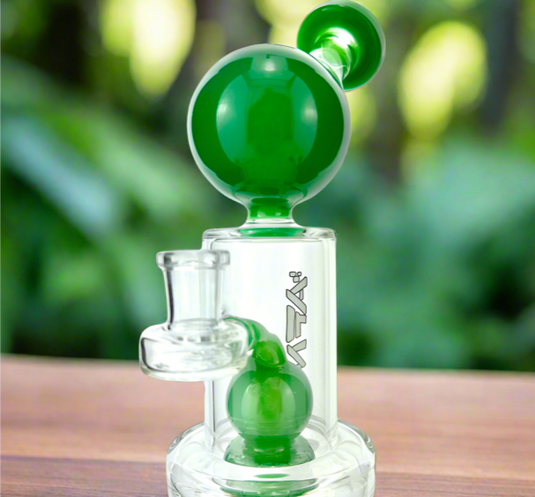 8" AFM Bubble Head Glass Dab Rig