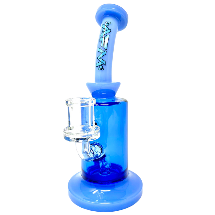 8" AFM Power 3 Hole Perc Glass Dab Rig