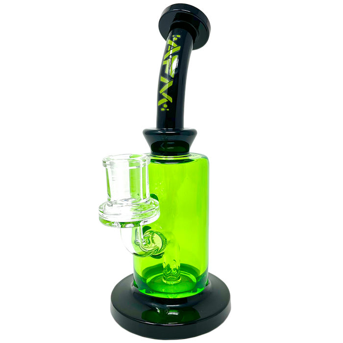 8" AFM Power 3 Hole Perc Glass Dab Rig