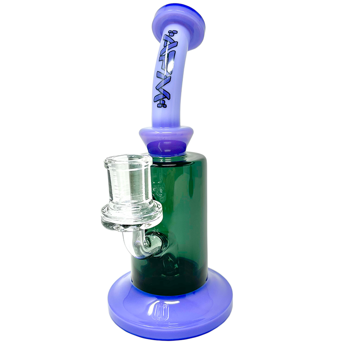 8" AFM Power 3 Hole Perc Glass Dab Rig