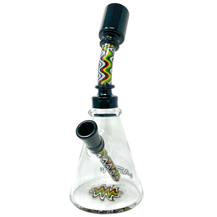 8.5" AFM Reversal Wig Wag Power Glass Beaker Bong