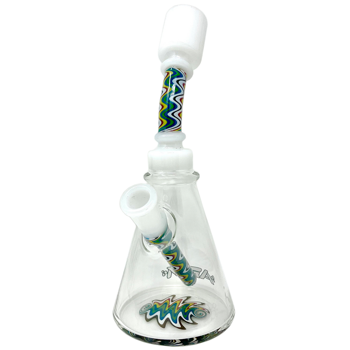 8.5" AFM Reversal Wig Wag Power Glass Beaker Bong