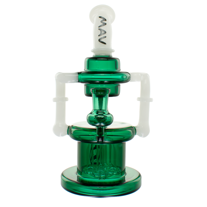 The Pasadena Microscopic Quad Shower Bent Neck Recycler