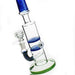 14 Inch Heady Glass Bong with Triple Percs - Olde Smoke Shop