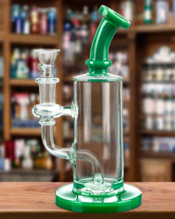 Bent Neck Tall Can Bong - Patientopia, The Community Smoke Shop