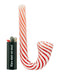 Candy Cane Sherlock Pipe - Patientopia, The Community Smoke Shop