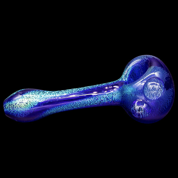 "Galactic Storm" Full Dichro Spoon Hand Pipe