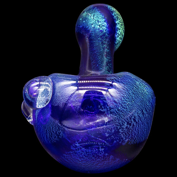 "Galactic Storm" Full Dichro Spoon Hand Pipe