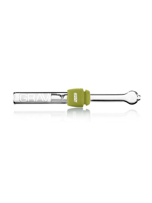 GRAV® Glass Blunt w/ Silicone Grommet - Assorted Colors - Olde Smoke Shop