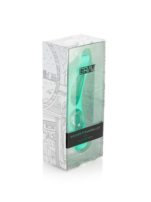 GRAV® Rocker Steamroller with Silicone Skin - Assorted Colors - Olde Smoke Shop