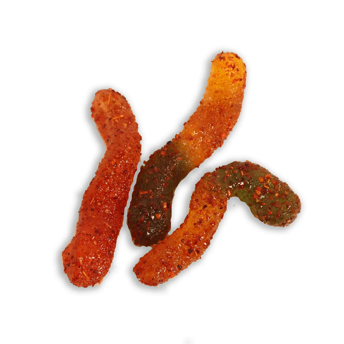 Chilli Bomba Spicy Gummy Worms Munchies 8oz - Olde Smoke Shop