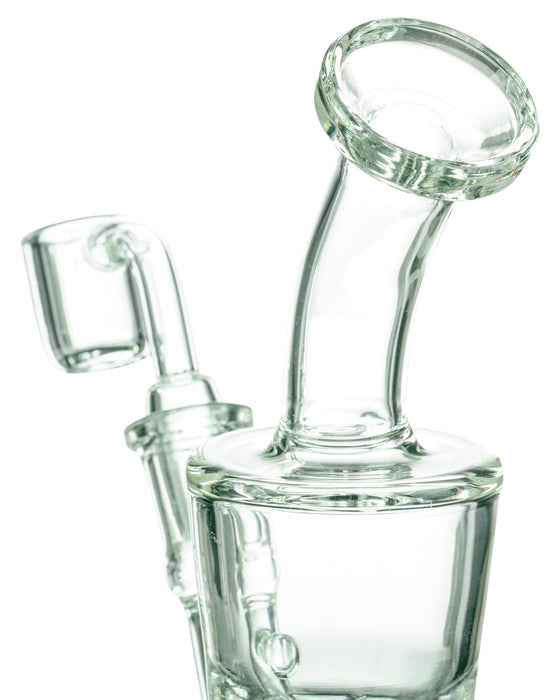 "Tiny Tornado" Turbine Perc Mini Rig - Patientopia, The Community Smoke Shop