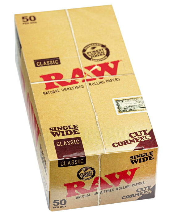 RAW Classic Cut Corner Rolling Papers