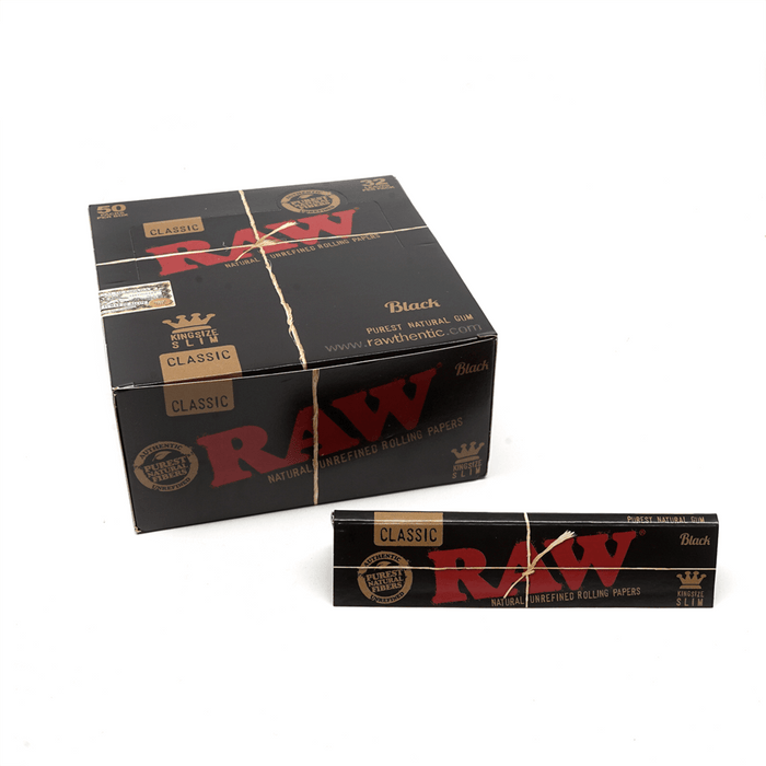 RAW Classic Black King Size Slim