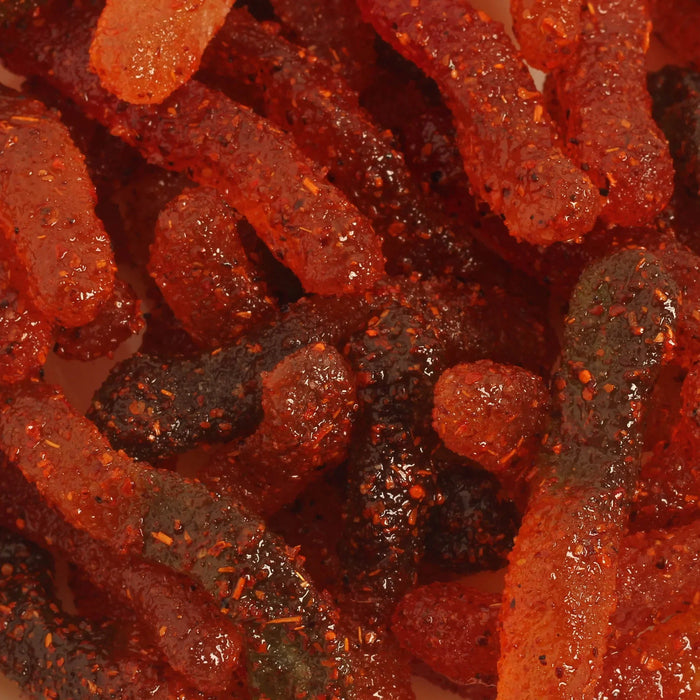 Chilli Bomba Spicy Gummy Worms Munchies 8oz - Olde Smoke Shop