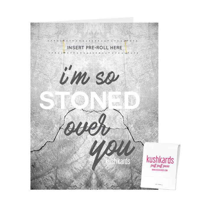 Stoned Over You 🪨  Greeting Card