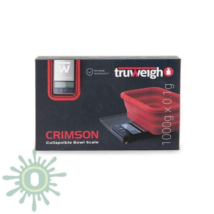 Truweigh Crimson Scale Collapsible Bowl