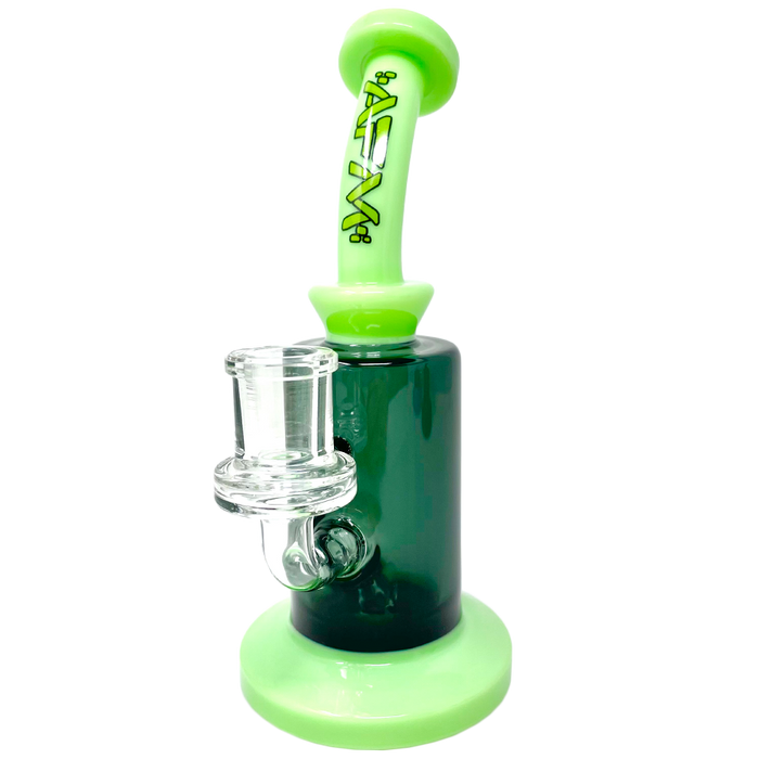 8" AFM Power 3 Hole Perc Glass Dab Rig