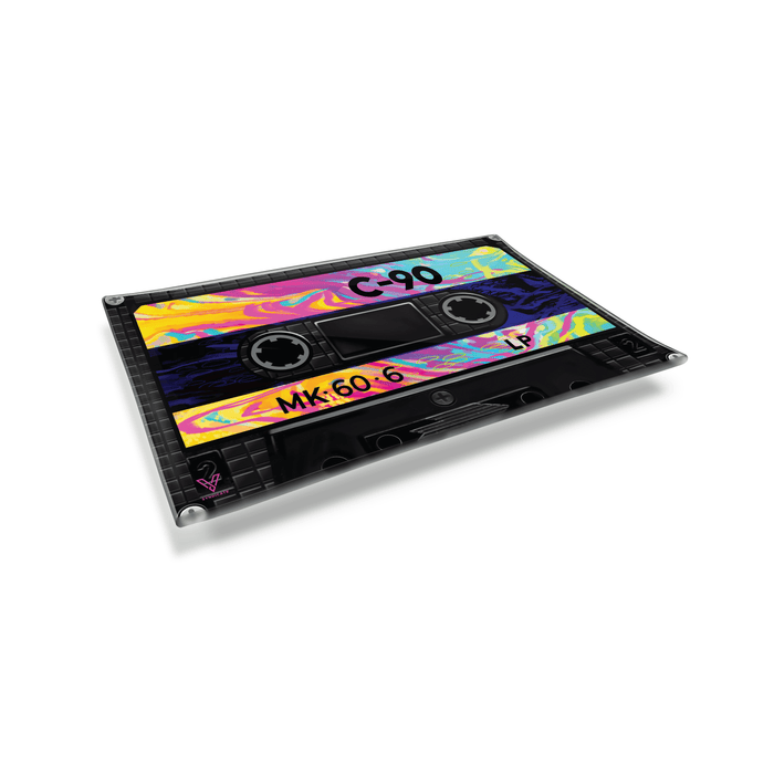 Cassette Glass Rollin' Tray