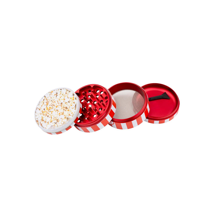 Popcorn 4-Piece SharpShred Dine-In Grinder - Olde Smoke Shop
