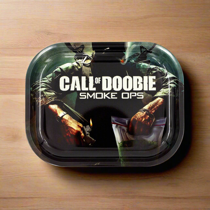 Call of Doobie Metal Rollin' Tray