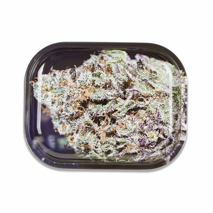 Strains: Bubba Kush Metal Rollin' Tray