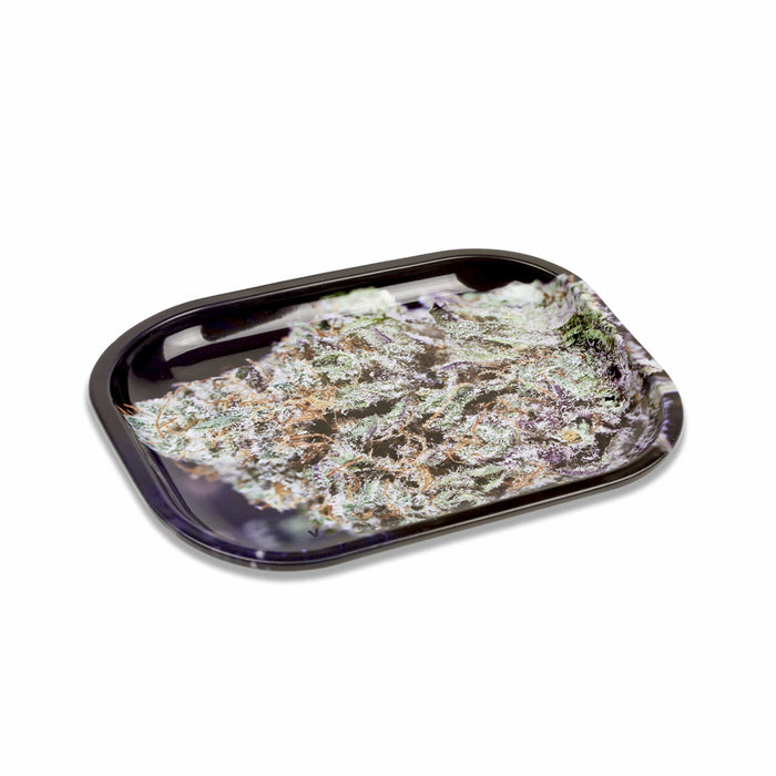 Strains: Bubba Kush Metal Rollin' Tray